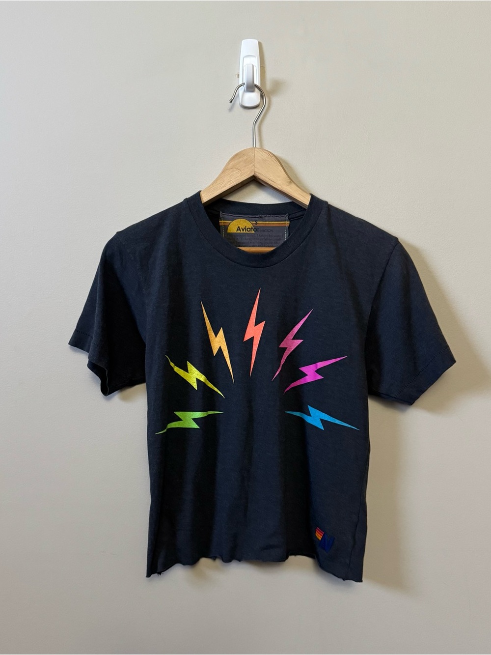 Aviator Nation Sunset Bolt boyfriend t-shirt - Picture 2 of 6